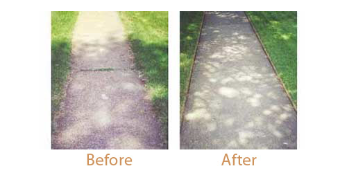 Edging Before and After Images
